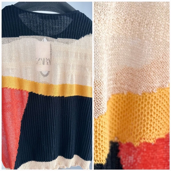 Zara multicoloured sweater - Picture 3 of 4